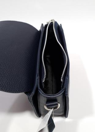 Сумка сумочка кросс-боди фирмы di gregorio италия кожа6 фото