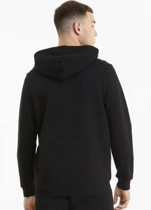 Сша! оригінальні теплі чоловічі спортивні костюми puma ess fz big logo на флісі