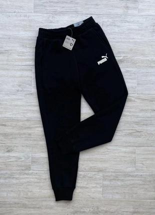 Сша! оригінальні теплі чоловічі спортивні костюми puma ess fz big logo на флісі