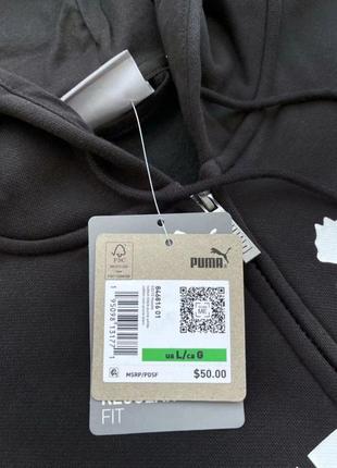 Сша! оригінальні теплі чоловічі спортивні костюми puma ess fz big logo на флісі
