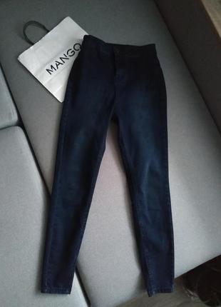 Джинсы скинни темно синие denim tu размер 8(s)