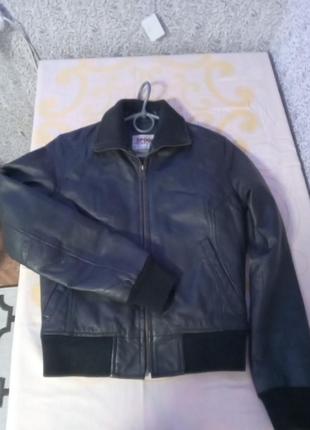 Куртка из натуральной кожи на девушку размер s