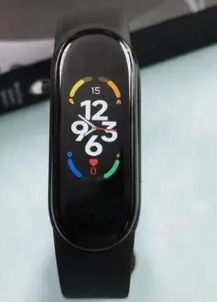 Фитнес браслет спортивный смарт трекер smart band m7 спортивные часы для тренировок с пульсометром10 фото