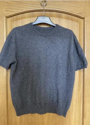 Кашемировый джемпер фасон футболки 50-52 р3 фото