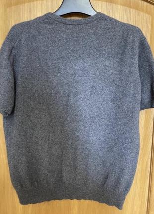 Кашемировый джемпер фасон футболки 50-52 р5 фото