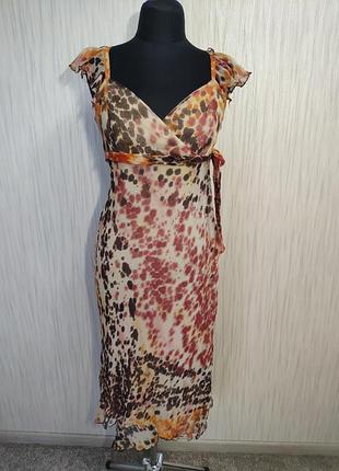 Леапардовое платье