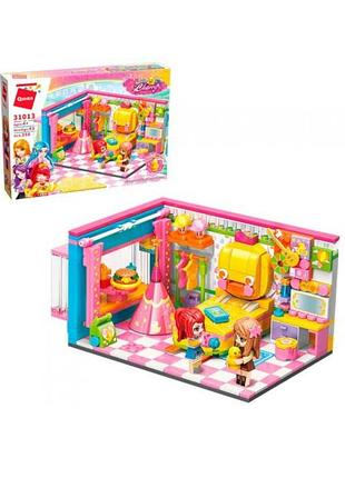 Конструктор qman 31013 кімната-студія дівчинки, 356 деталей