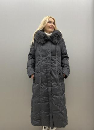 Женское зимнее пуховое пальто decently1 фото