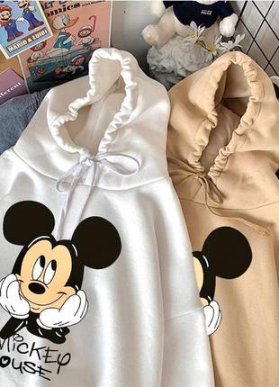 Худи микки mickey  oversize двухнить4 фото