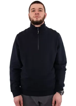 Світшот weekend offender kraviz quarter zip sweatshirt navy