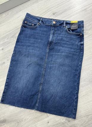 Юбка джинсовая m&amp;s