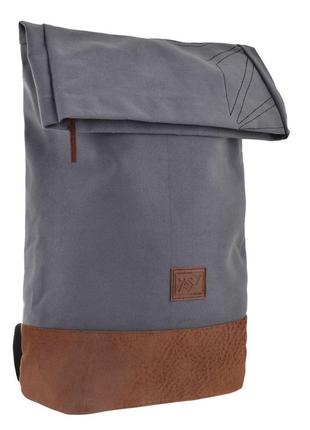 Рюкзак міський "yes" roll-top t-72 557388 "urban grey", шт