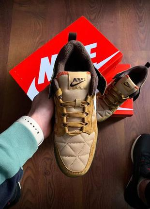 Кросівки чоловічі nike air force 1 yin yang fleece termo sand brown1 фото