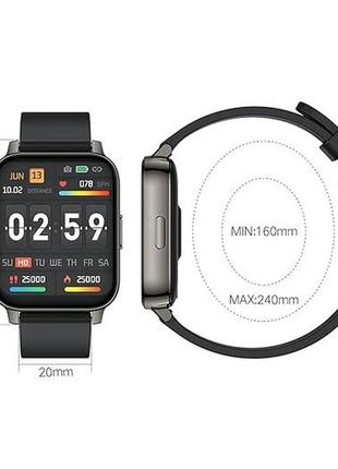 Умные смарт часы для фитнеса с сенсорным экраном 1,69 дюйма для мужчин и женщин, водонепроницаемые умные часы3 фото
