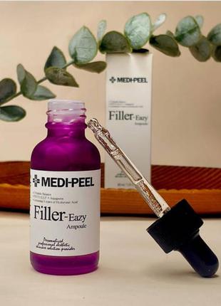 Ампула-филлер с пептидами и egf от морщин medi-peel eazy filler ampoule 30 мл1 фото