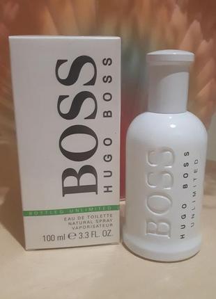 Hugo boss boss bottled unlimited 100 мл духи мужские, чоловічі парфуми, парфюмерия