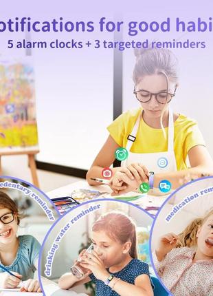 Детские смарт часы nowoola smart watch fitness tracker - 0,96'' full touch фитнес браслет трекер4 фото