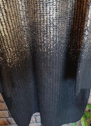 Трикотажное платье с  металлическим напылением от  boohoo.6 фото