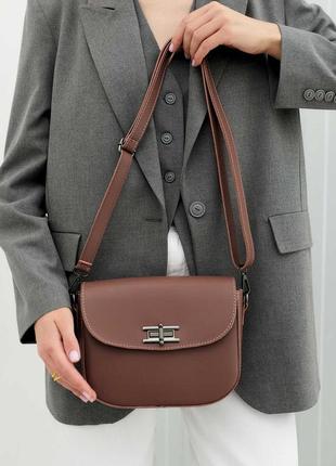 Женская сумка мессенджер  sambag tel хаки