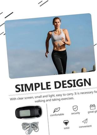 Kisangel 1 комплект 3d-шагомер фитнес-часы для детей цифровой счетчик спортивные часы шагомер для улицы6 фото