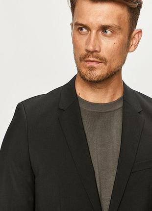 Классический шерстяной пиджак премиум класса модного немецкого бренда hugo boss.3 фото