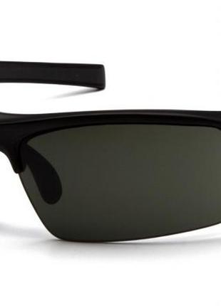 Очки поляризационные защитные 2в1 venture gear tensaw polarized (forest gray) чёрно-зелёные