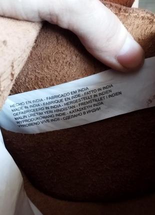 Шкіряна сумка zara 8