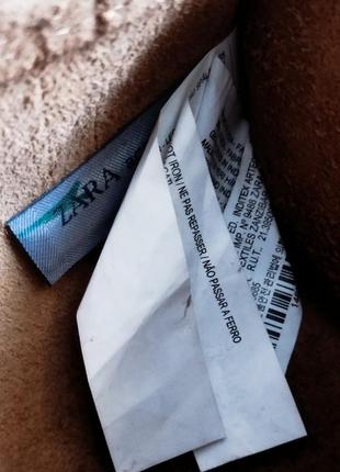 Шкіряна сумка zara 6