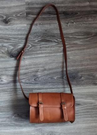 Шкіряна сумка zara 2