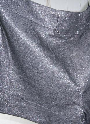 Короткі шорти жіночі з люрексом р. євро 122 фото