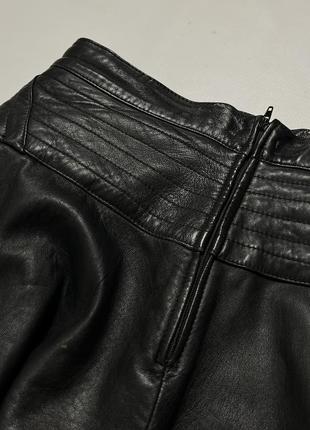 Юбка длинная макси кожа италия винтаж vintage y2k3 фото