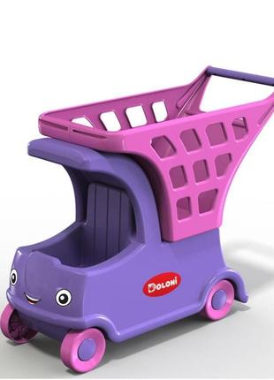 Дитячий візок "авто з кошиком" doloni toys 01540/02