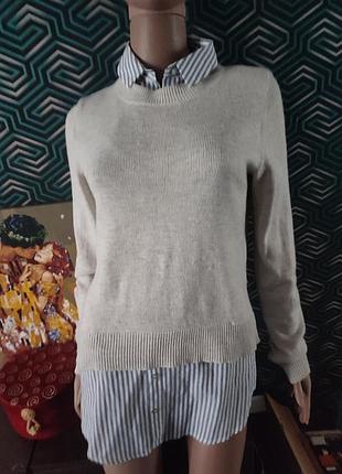 Комбинированный свитерик
