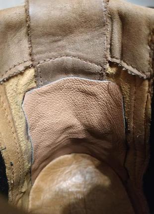 Шкіряні чоловічі черевики челсі timberland оригінал, розмір 42.59 фото