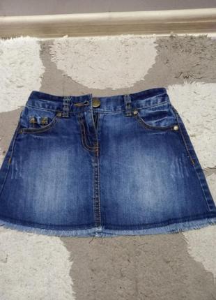 Джинсовая юбочка