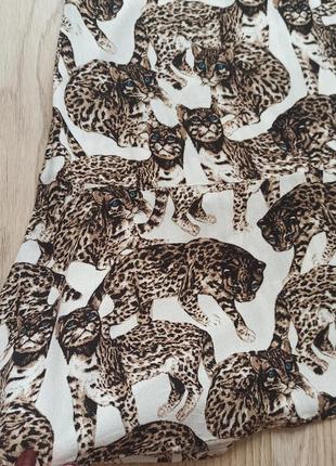 Коротка сукня з гепардами3 фото