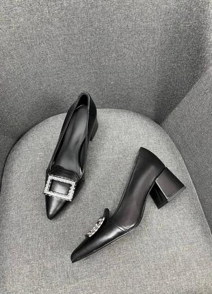 Женские классические туфли из натуральной кожи emma4 фото