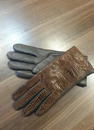 Перчатки кожані, рукавиці baron,h&m, zara, marks&spencer