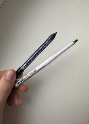 Стійкі олівці для очей каял nyx1 фото
