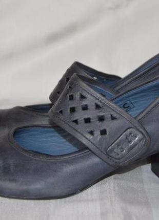 Туфлі шкіряні marc soft walk розмір 38, туфли размер 384 фото