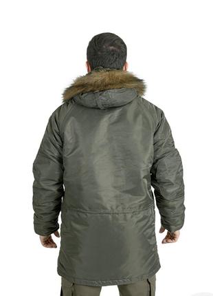 Куртка плащ аляска зимняя мужская удлиненная на мороз -20 ❄️2 фото