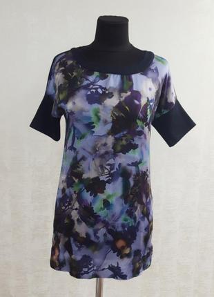 Marc cain германия шёлковая туника