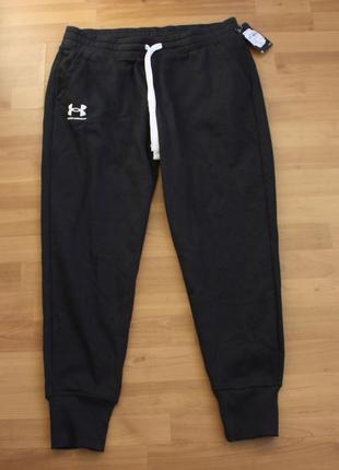 Жіночі штани утеплені under armour rival fleece joggers l нові2 фото