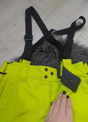 💚🏔️⛷️ термо водостійкий горнолижний сноуборд комбенізон штани