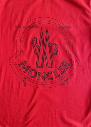 Яскрава футболка moncler3 фото