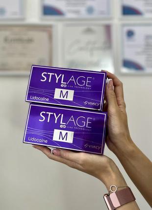 Stylage m lidocaine філер (стилейдж м лідокаїн) на основі гіалуронової кислоти 1 мл2 фото