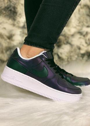 Рефлективные женские кроссовки nike air force (36-40)