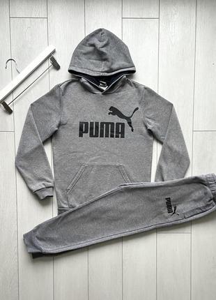 Спортивный костюм puma  подростковый на мальчика джоггеры худи