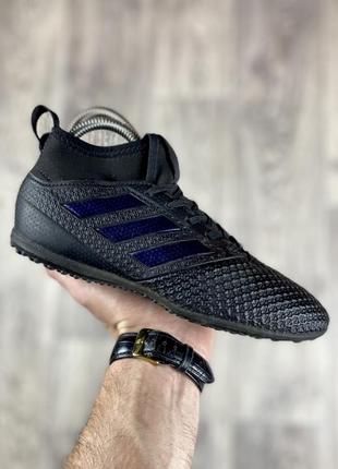 Adidas копы сороконожки бутсы 35 размер детские черные оригинал