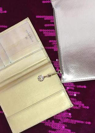 Золотой набор: кошелек и обложка на паспорт5 фото